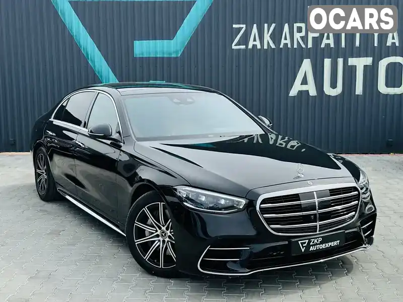 Седан Mercedes-Benz S-Class 2021 3 л. Автомат обл. Закарпатська, Мукачево - Фото 1/21