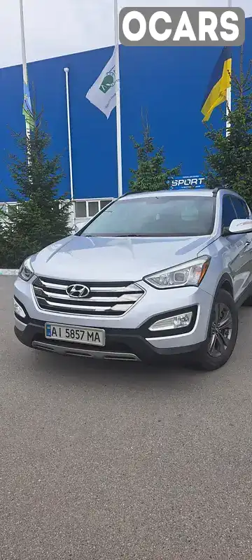 Позашляховик / Кросовер Hyundai Santa FE 2012 2.4 л. Автомат обл. Київська, Богуслав - Фото 1/14