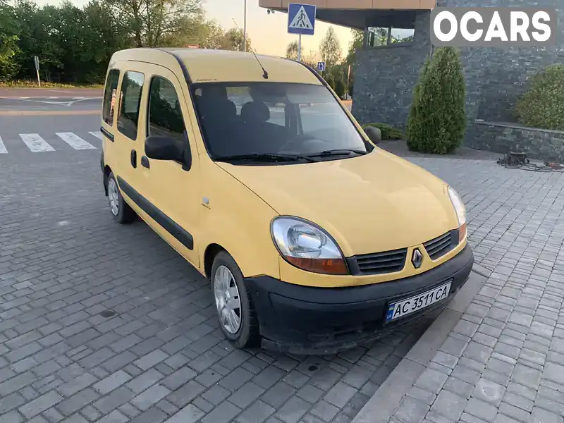 Мінівен Renault Kangoo 2006 1.46 л. Ручна / Механіка обл. Волинська, Луцьк - Фото 1/15