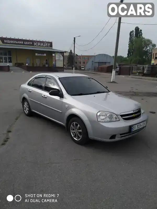 Седан Chevrolet Lacetti 2007 1.6 л. Ручна / Механіка обл. Полтавська, Полтава - Фото 1/9