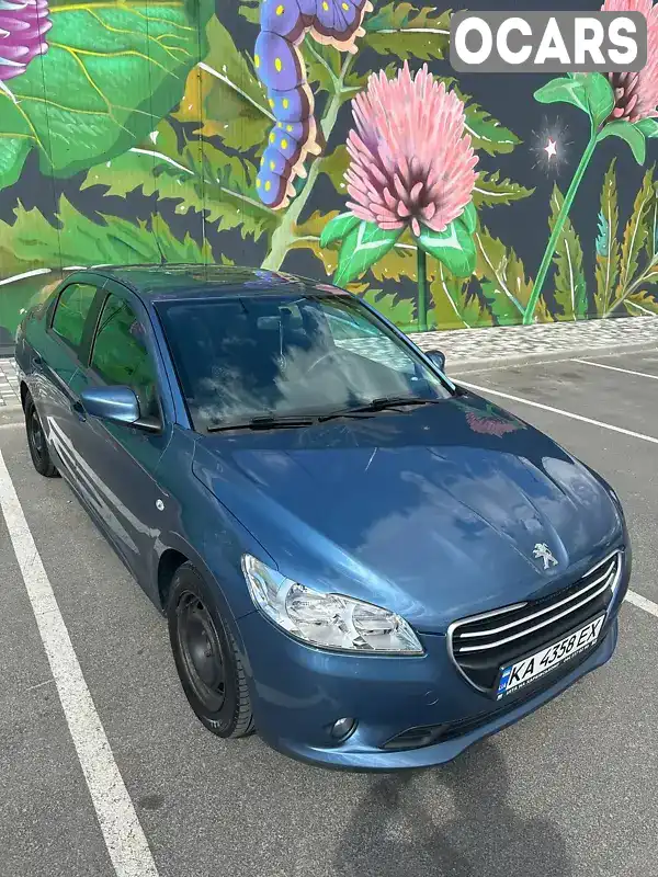 Седан Peugeot 301 2015 1.56 л. Ручная / Механика обл. Киевская, Киев - Фото 1/9