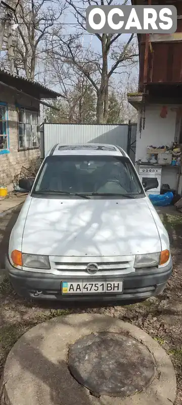 Хэтчбек Opel Astra 1993 1.4 л. Ручная / Механика обл. Киевская, Киев - Фото 1/5