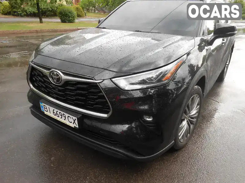 Позашляховик / Кросовер Toyota Highlander 2020 3.46 л. Автомат обл. Полтавська, Кременчук - Фото 1/21