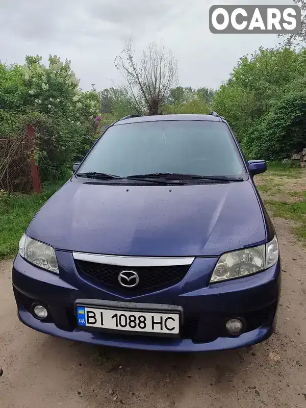 Мінівен Mazda Premacy 2003 2 л. Ручна / Механіка обл. Полтавська, Полтава - Фото 1/15