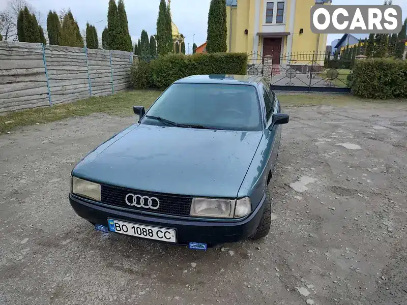 Седан Audi 80 1990 1.98 л. Ручная / Механика обл. Тернопольская, Кременец - Фото 1/11