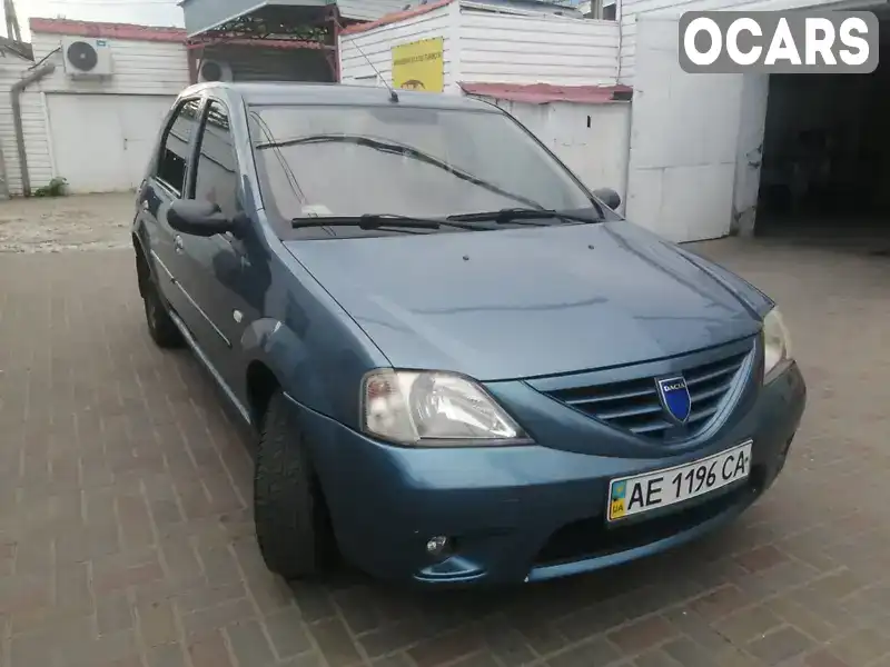 Седан Dacia Logan 2007 1.39 л. Ручная / Механика обл. Днепропетровская, Днепр (Днепропетровск) - Фото 1/17