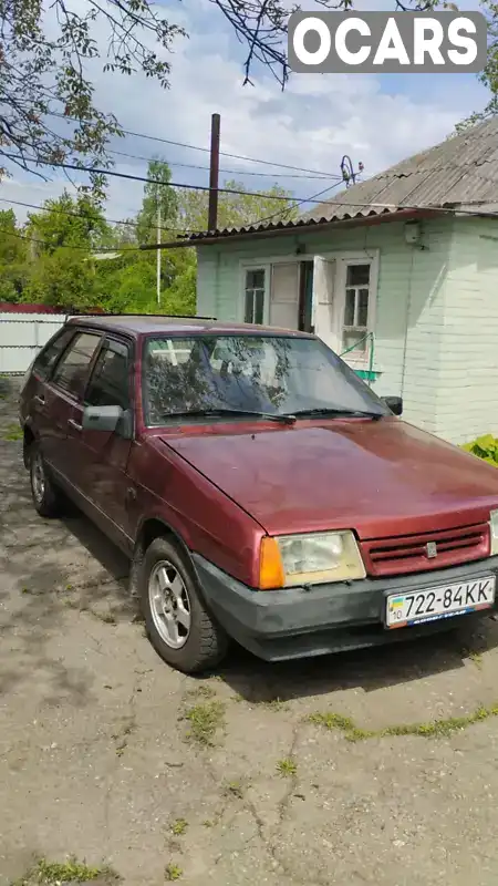 Хэтчбек ВАЗ / Lada 2109 1993 1.5 л. Ручная / Механика обл. Киевская, location.city.uzyn - Фото 1/5