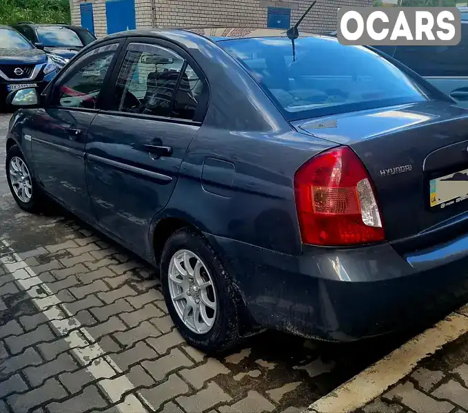 Седан Hyundai Accent 2008 1.4 л. Ручна / Механіка обл. Хмельницька, Хмельницький - Фото 1/13