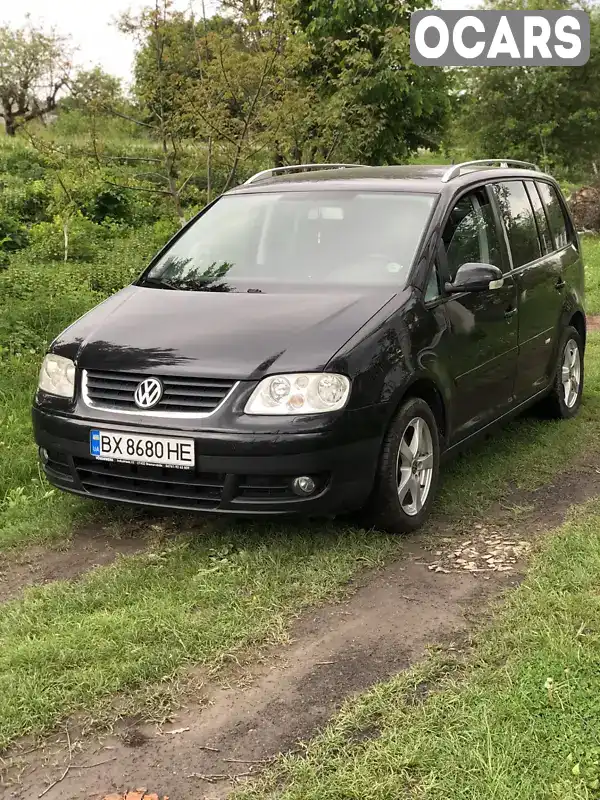 Минивэн Volkswagen Touran 2006 1.98 л. Ручная / Механика обл. Хмельницкая, Хмельницкий - Фото 1/12