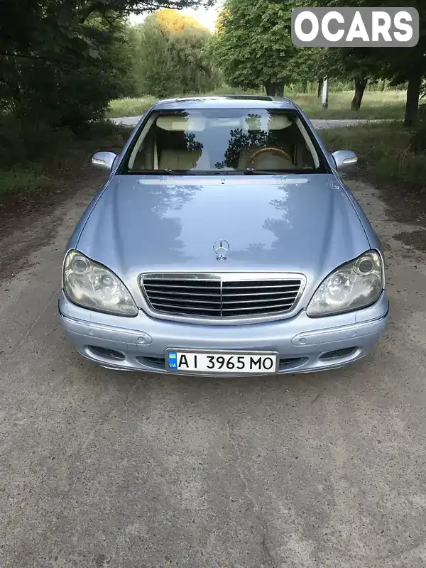 Седан Mercedes-Benz S-Class 2002 5 л. Автомат обл. Черкаська, Звенигородка - Фото 1/21