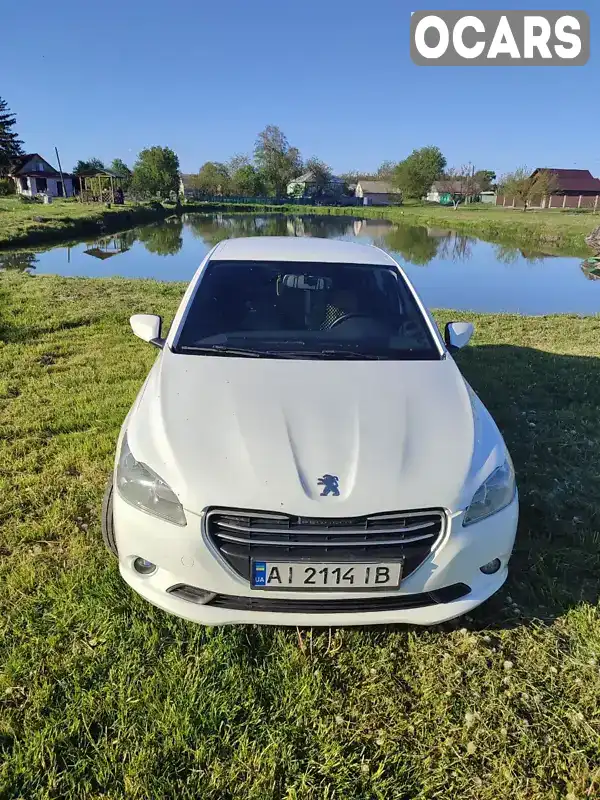 Седан Peugeot 301 2013 1.59 л. Автомат обл. Черниговская, Козелец - Фото 1/16