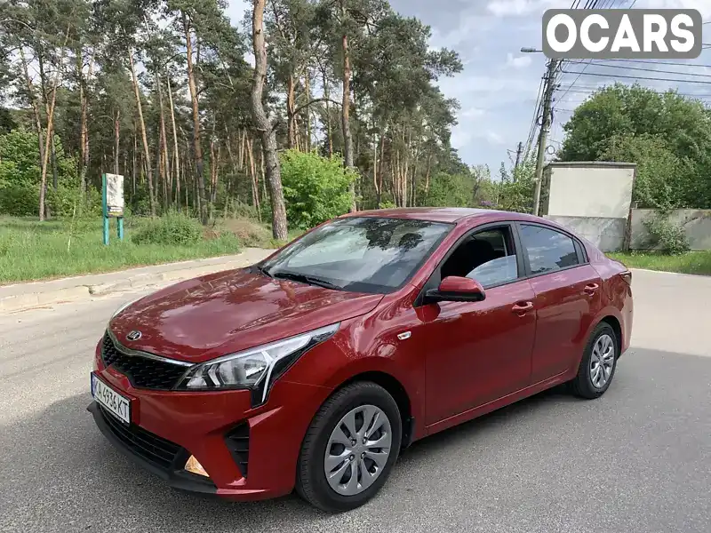 Седан Kia Rio 2021 1.37 л. обл. Київська, Київ - Фото 1/10