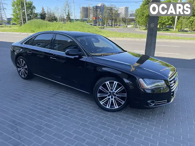 Седан Audi A8 2012 4 л. Автомат обл. Київська, Київ - Фото 1/14