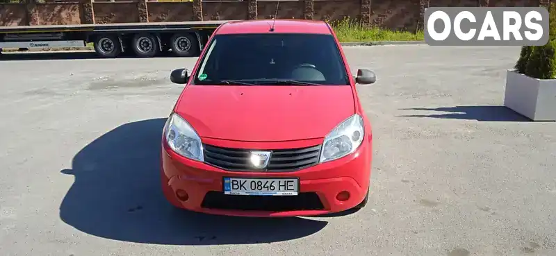 Хэтчбек Dacia Sandero 2009 1.39 л. Ручная / Механика обл. Ровенская, Ровно - Фото 1/14