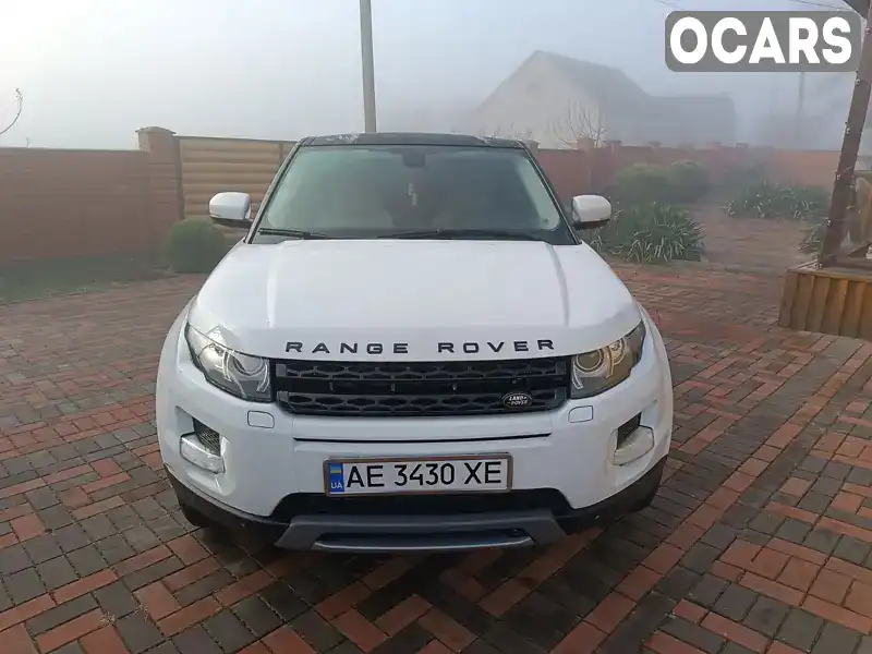 Внедорожник / Кроссовер Land Rover Range Rover Evoque 2012 2 л. Автомат обл. Днепропетровская, Кривой Рог - Фото 1/21