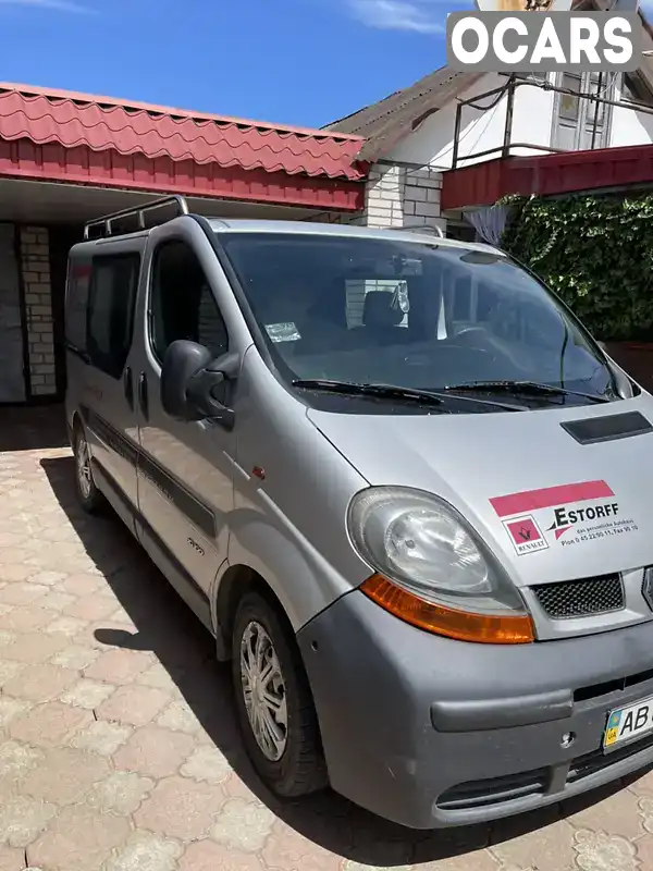 Мінівен Renault Trafic 2003 1.9 л. Ручна / Механіка обл. Вінницька, Бершадь - Фото 1/17