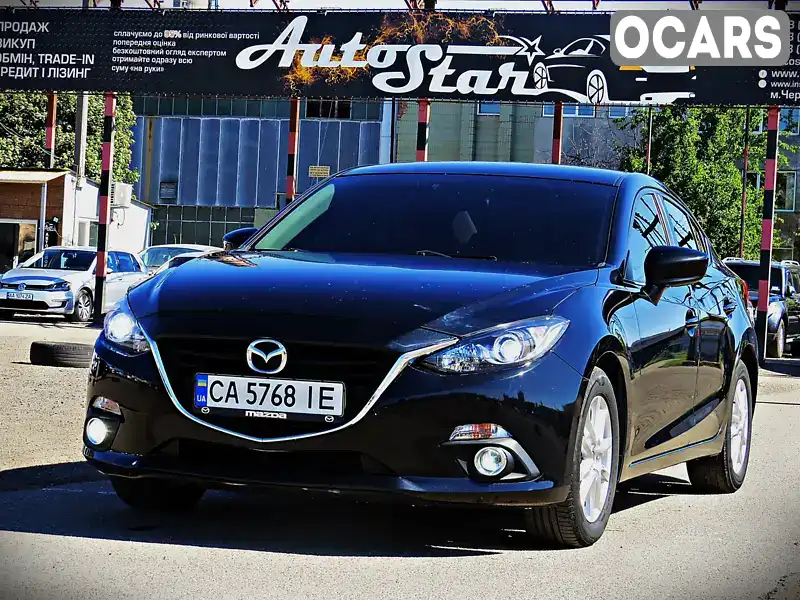 Седан Mazda 3 2015 2 л. Автомат обл. Черкасская, Черкассы - Фото 1/18