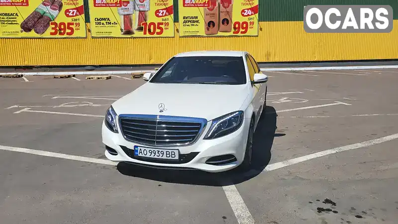 Седан Mercedes-Benz S-Class 2016 2.99 л. Автомат обл. Закарпатська, Ужгород - Фото 1/21