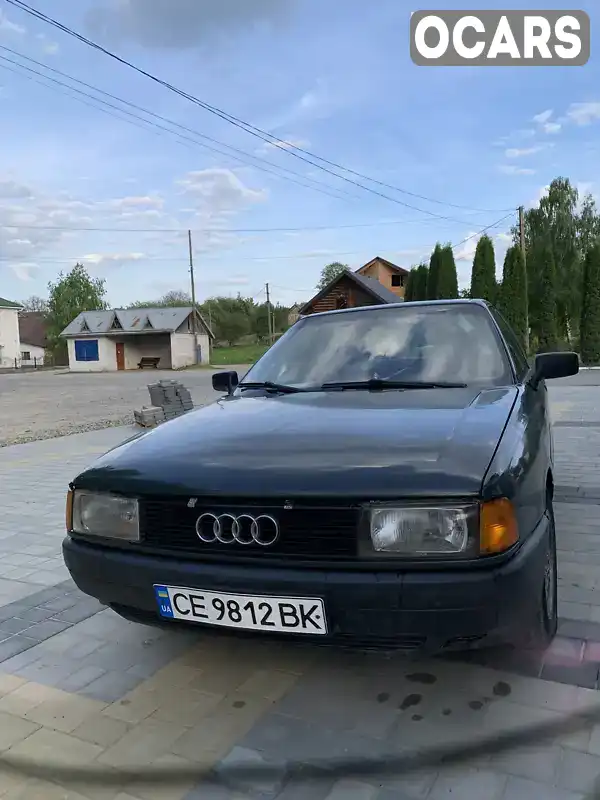 Седан Audi 80 1987 1.6 л. Ручна / Механіка обл. Чернівецька, Чернівці - Фото 1/7