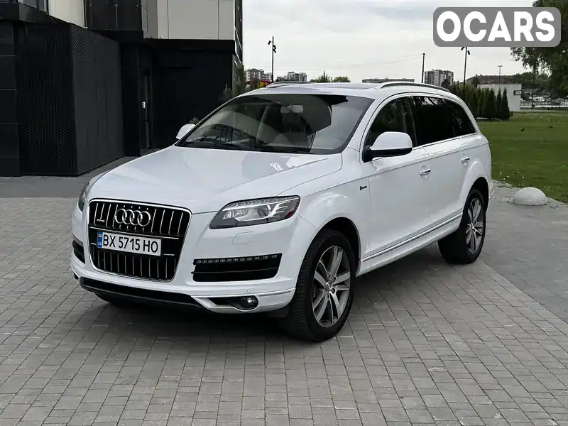 Позашляховик / Кросовер Audi Q7 2015 3 л. Автомат обл. Хмельницька, Хмельницький - Фото 1/21