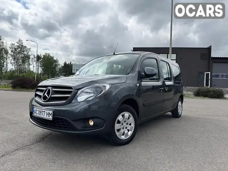 Минивэн Mercedes-Benz Citan 2017 1.46 л. Ручная / Механика обл. Волынская, Ковель - Фото 1/21