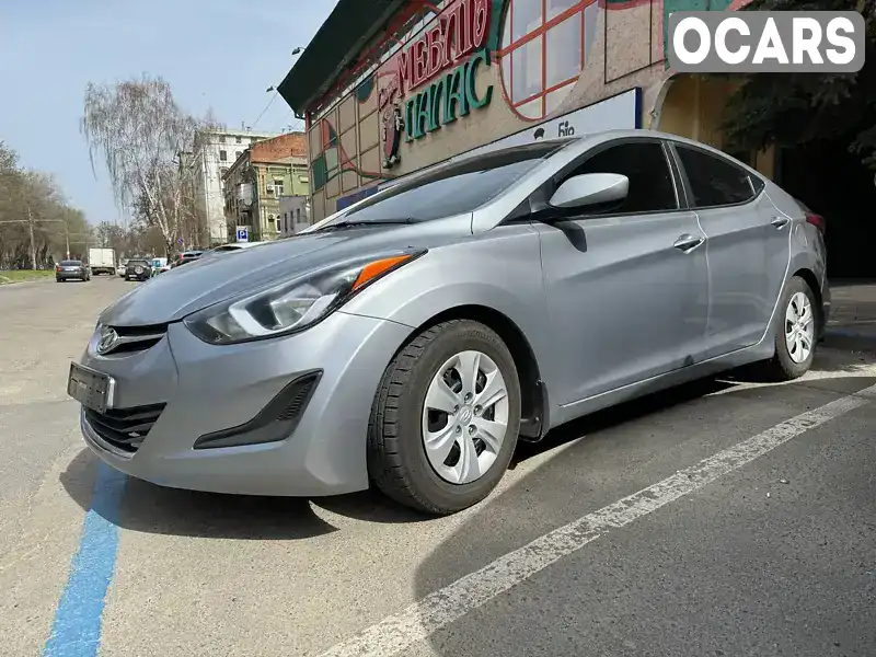 Седан Hyundai Elantra 2015 1.8 л. Автомат обл. Дніпропетровська, Дніпро (Дніпропетровськ) - Фото 1/12