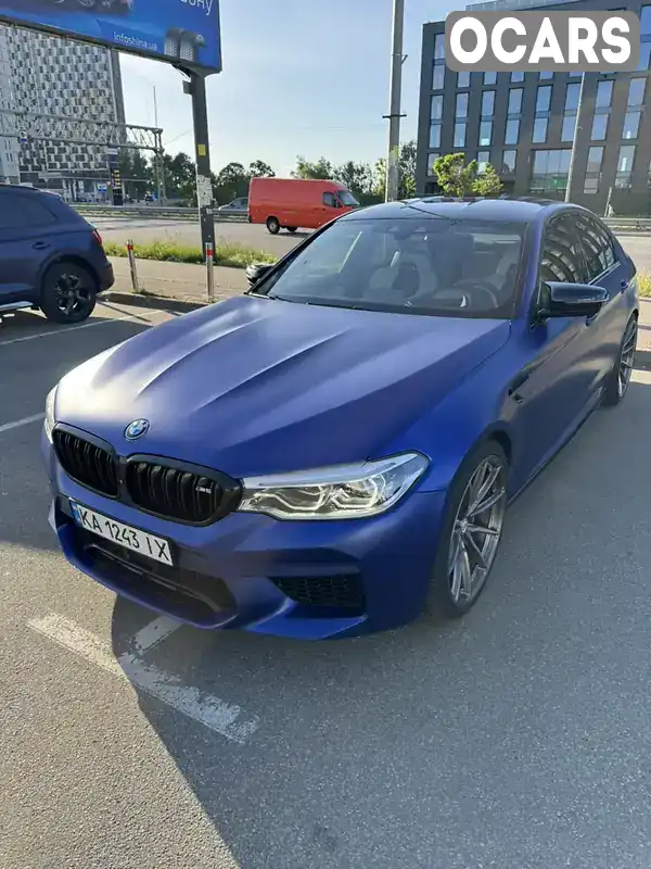 Седан BMW M5 2018 4.39 л. Автомат обл. Київська, Київ - Фото 1/14