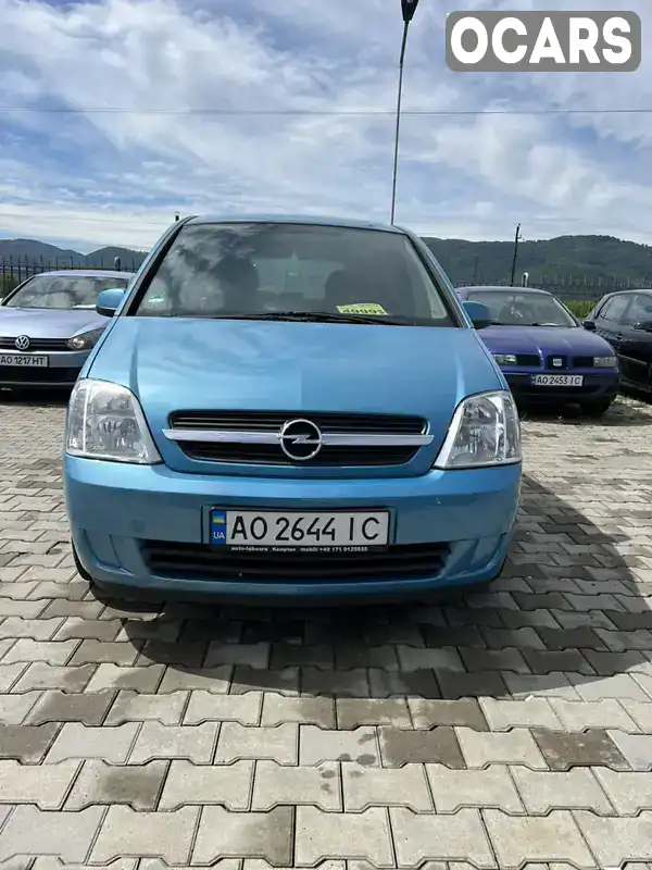 Микровэн Opel Meriva 2004 1.6 л. Ручная / Механика обл. Закарпатская, Хуст - Фото 1/19