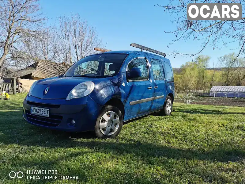 Мінівен Renault Kangoo 2009 1.6 л. Ручна / Механіка обл. Вінницька, Чечельник - Фото 1/13