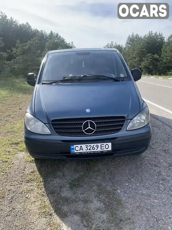 Минивэн Mercedes-Benz Vito 2005 2.2 л. Автомат обл. Черкасская, Черкассы - Фото 1/10