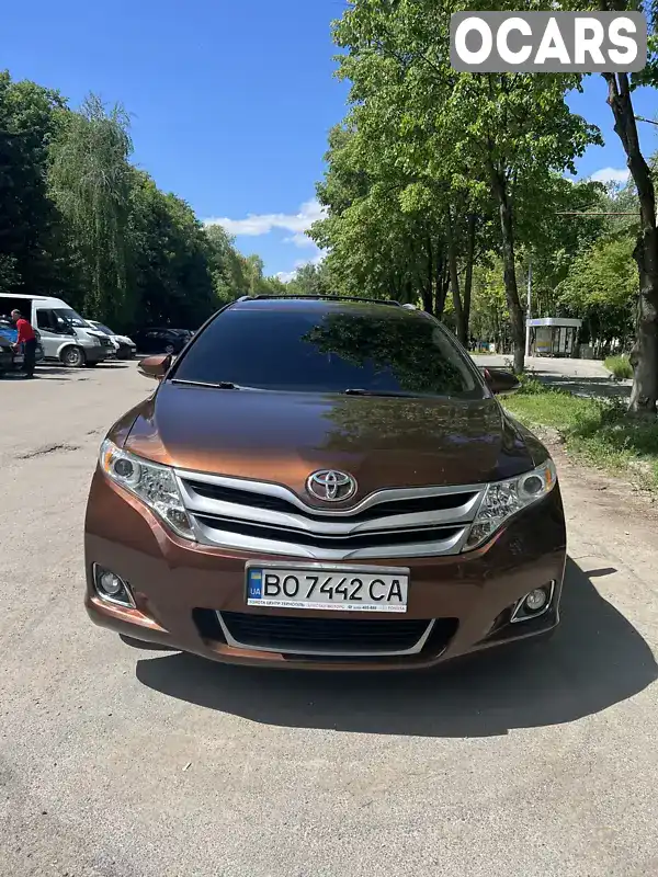 Позашляховик / Кросовер Toyota Venza 2013 2.7 л. Автомат обл. Тернопільська, Тернопіль - Фото 1/10