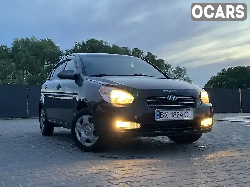 Седан Hyundai Accent 2008 1.4 л. Ручная / Механика обл. Хмельницкая, Хмельницкий - Фото 1/7