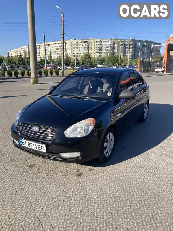 Седан Hyundai Accent 2008 1.4 л. Ручная / Механика обл. Полтавская, Полтава - Фото 1/9