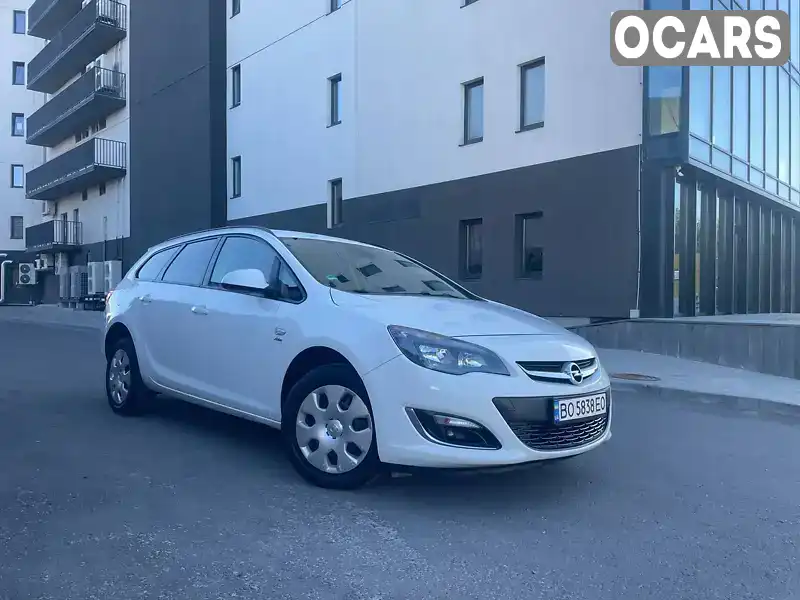 Універсал Opel Astra 2013 1.69 л. Ручна / Механіка обл. Тернопільська, Тернопіль - Фото 1/22