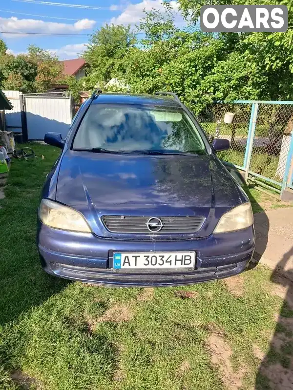 Універсал Opel Astra 2000 1.7 л. Ручна / Механіка обл. Івано-Франківська, Тлумач - Фото 1/7