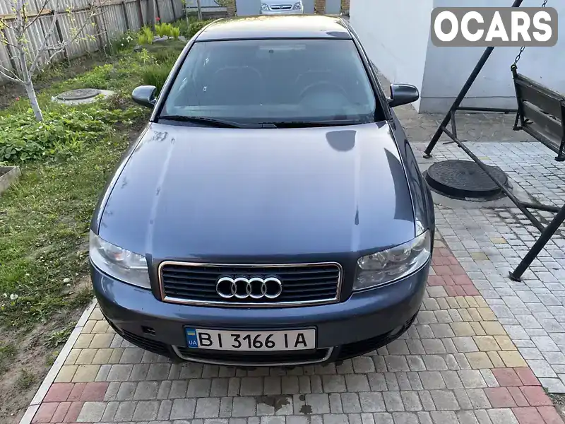 Седан Audi A4 2001 1.98 л. Ручна / Механіка обл. Полтавська, Диканька - Фото 1/12