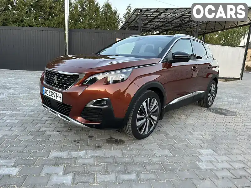 Позашляховик / Кросовер Peugeot 3008 2018 1.5 л. Автомат обл. Волинська, Луцьк - Фото 1/21