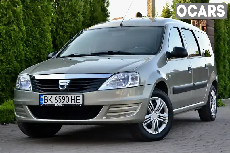 Седан Dacia Logan 2009 1.6 л. Ручная / Механика обл. Ровенская, Ровно - Фото 1/21