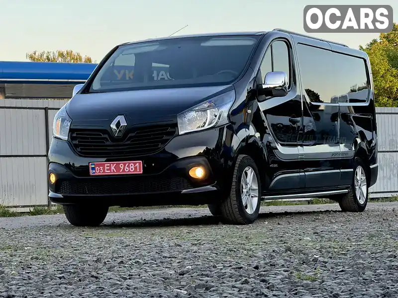 Мінівен Renault Trafic 2017 1.6 л. Ручна / Механіка обл. Рівненська, Дубно - Фото 1/21