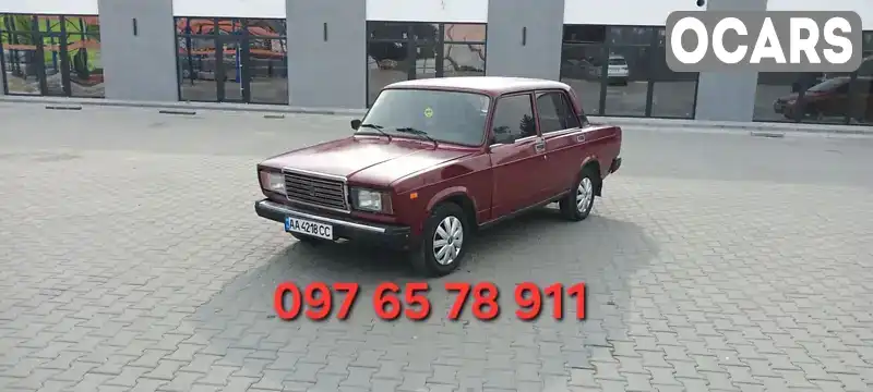 Седан ВАЗ / Lada 2107 2004 1.5 л. Ручная / Механика обл. Ровенская, Млинов - Фото 1/13