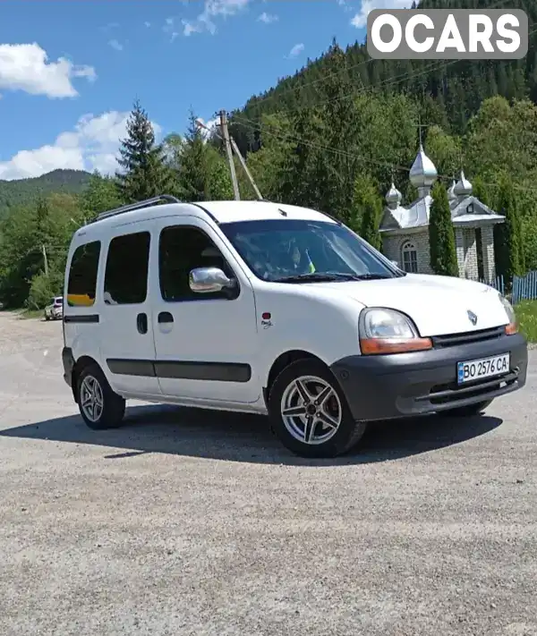 Мінівен Renault Kangoo 2002 1.46 л. Ручна / Механіка обл. Чернівецька, Путила - Фото 1/21