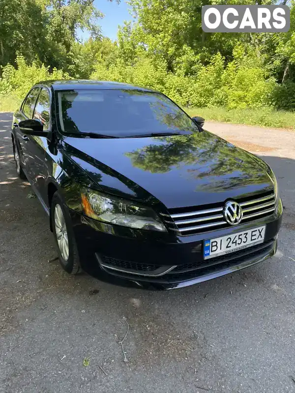 Седан Volkswagen Passat 2012 2.48 л. Автомат обл. Полтавська, Полтава - Фото 1/8