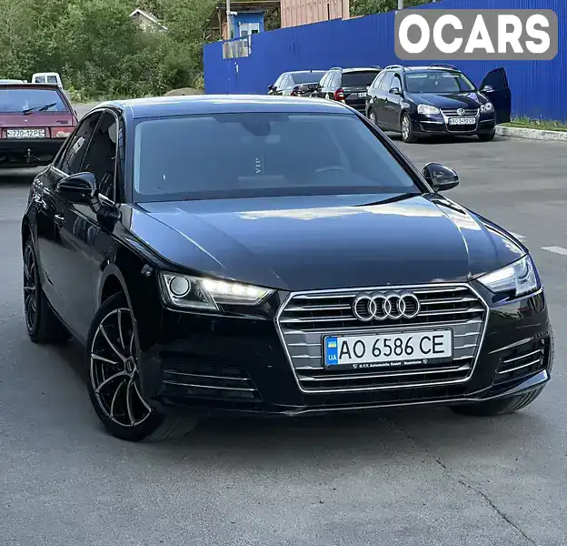 Седан Audi A4 2016 1.97 л. Ручная / Механика обл. Закарпатская, Мукачево - Фото 1/21