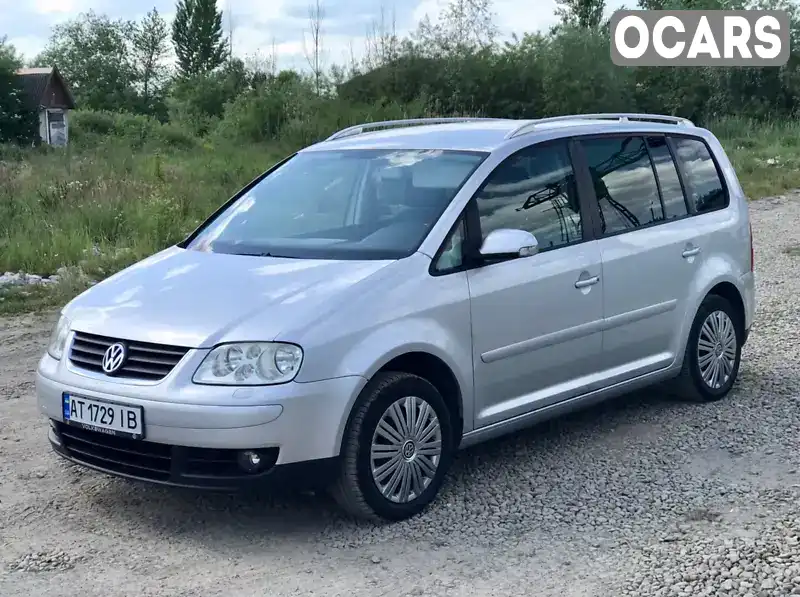 Минивэн Volkswagen Touran 2006 1.98 л. Ручная / Механика обл. Ивано-Франковская, Калуш - Фото 1/21