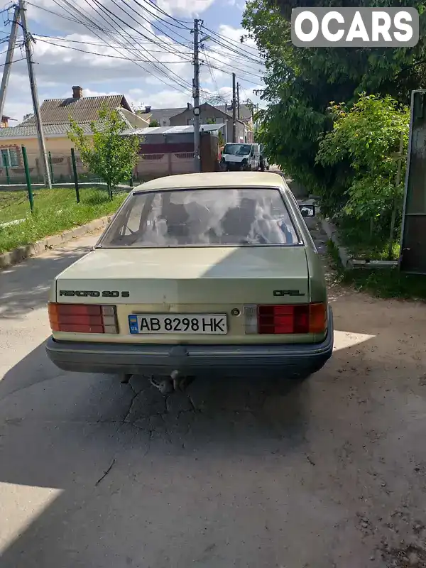 Седан Opel Rekord 1985 2 л. Ручная / Механика обл. Винницкая, Винница - Фото 1/6