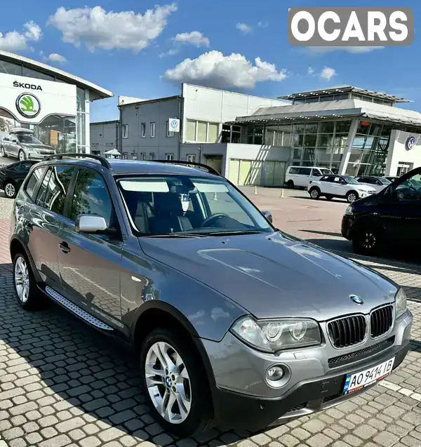 Внедорожник / Кроссовер BMW X3 2009 2 л. Автомат обл. Закарпатская, Мукачево - Фото 1/21