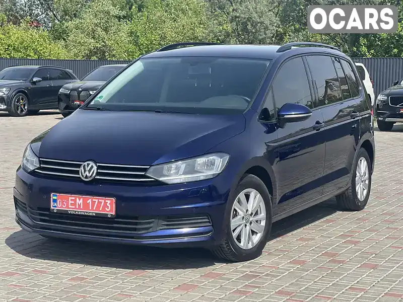 Микровэн Volkswagen Touran 2019 1.97 л. Автомат обл. Волынская, Луцк - Фото 1/21