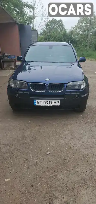 Внедорожник / Кроссовер BMW X3 2004 3 л. Автомат обл. Ивано-Франковская, Калуш - Фото 1/10