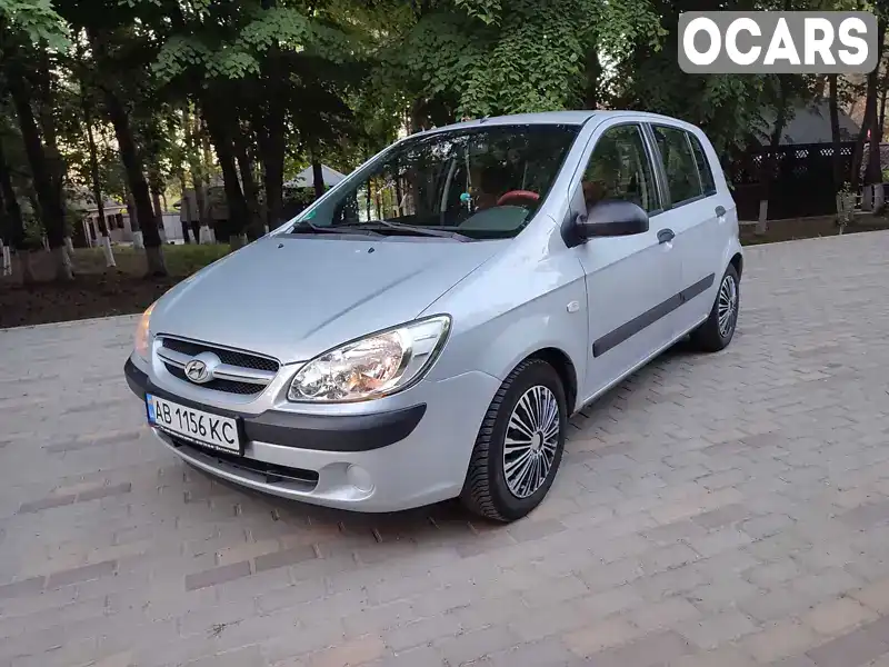 Хэтчбек Hyundai Getz 2006 1.1 л. Ручная / Механика обл. Винницкая, Бершадь - Фото 1/11