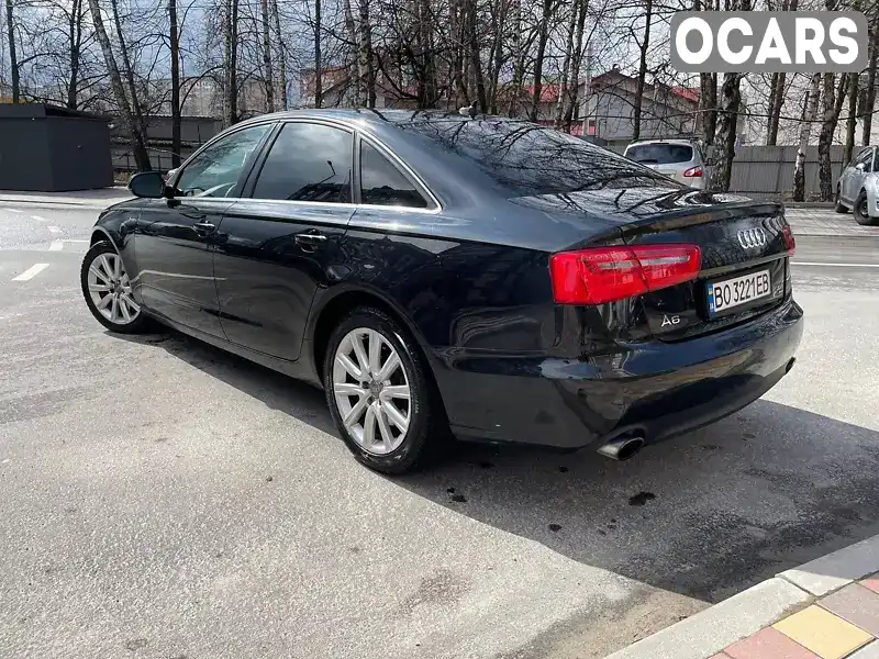Седан Audi A6 2013 3 л. Автомат обл. Тернопільська, Тернопіль - Фото 1/21